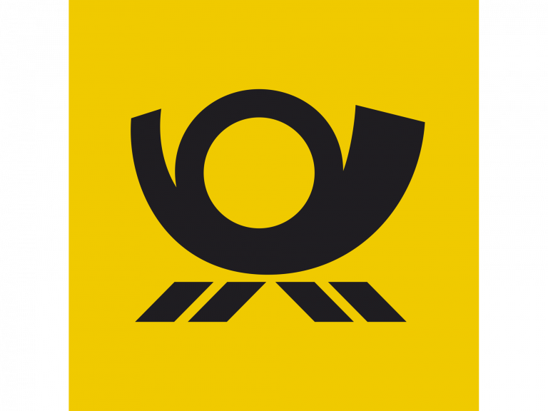 Posthorn als Symbol für die Deutsche Post